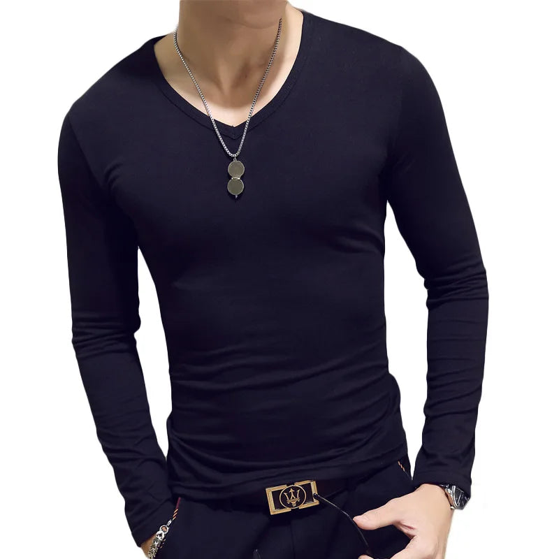 Atelier Wearable Oem V Collar T-shirt