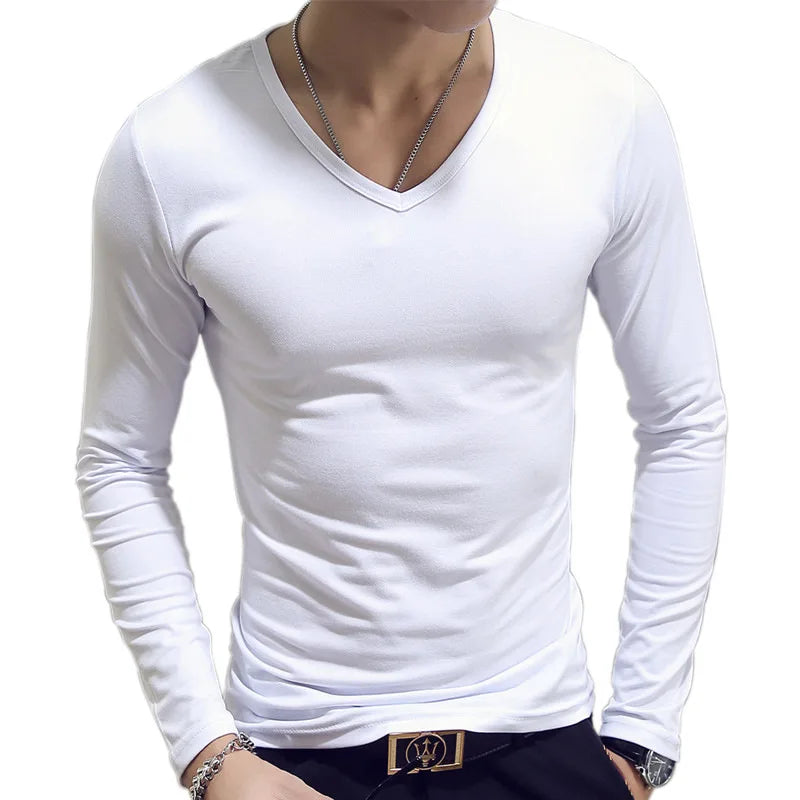 Atelier Wearable Oem V Collar T-shirt