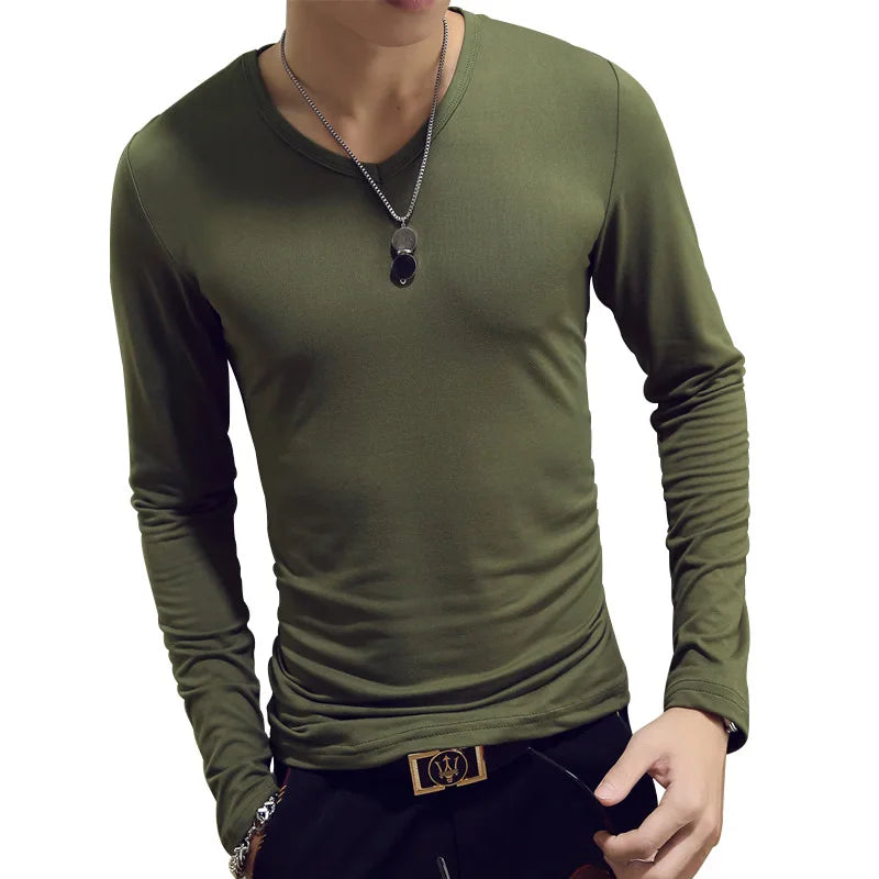 Atelier Wearable Oem V Collar T-shirt