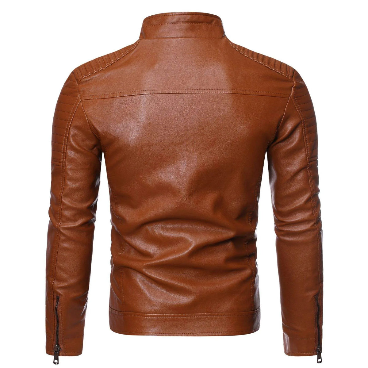Atelier Slim Fit Leather Jacket