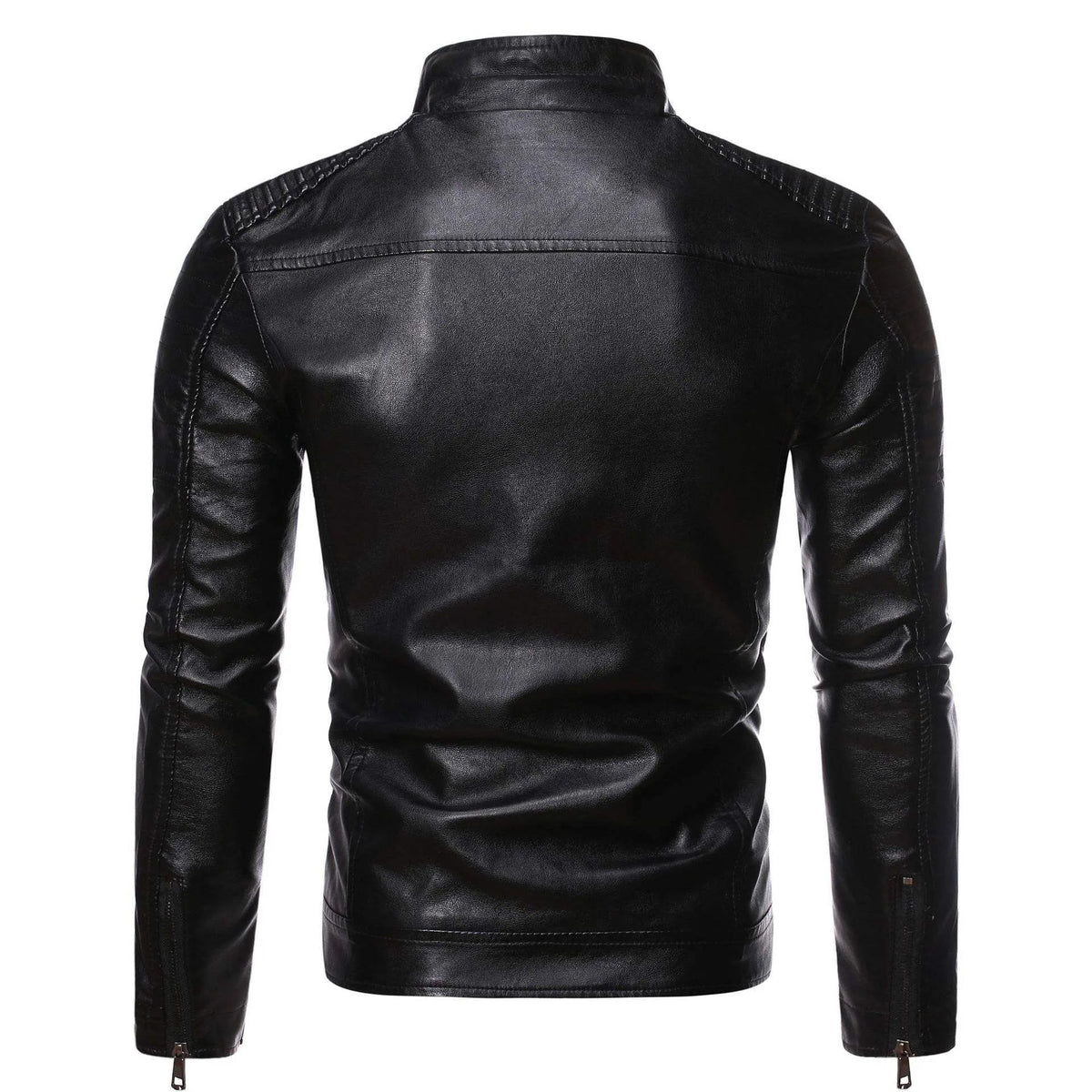 Atelier Slim Fit Leather Jacket
